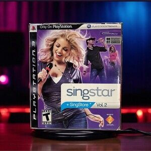 SingStar Vol 2 (Sony PlayStation 3 PS3) Complete CIB Fast S/H